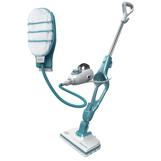 Mop parowy 1300W, 9 w 1, rękawica parowa